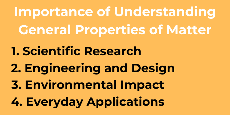 General Properties of Matter