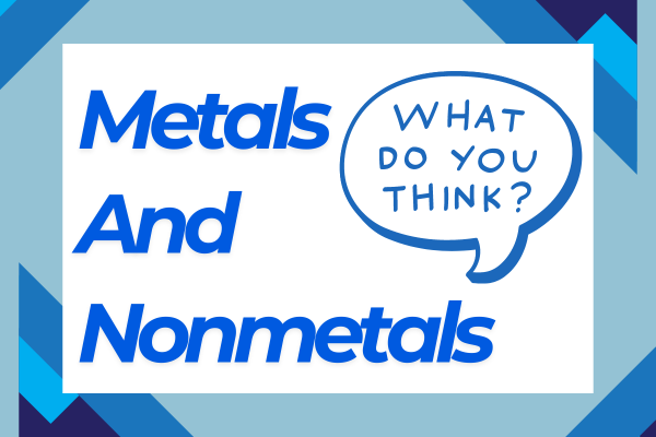 Metals and Nonmetals list